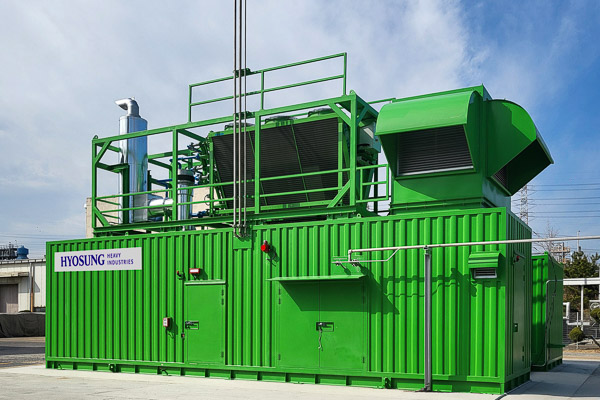 Hyosung Heavy Industries’ Hydrogen Engine Generator